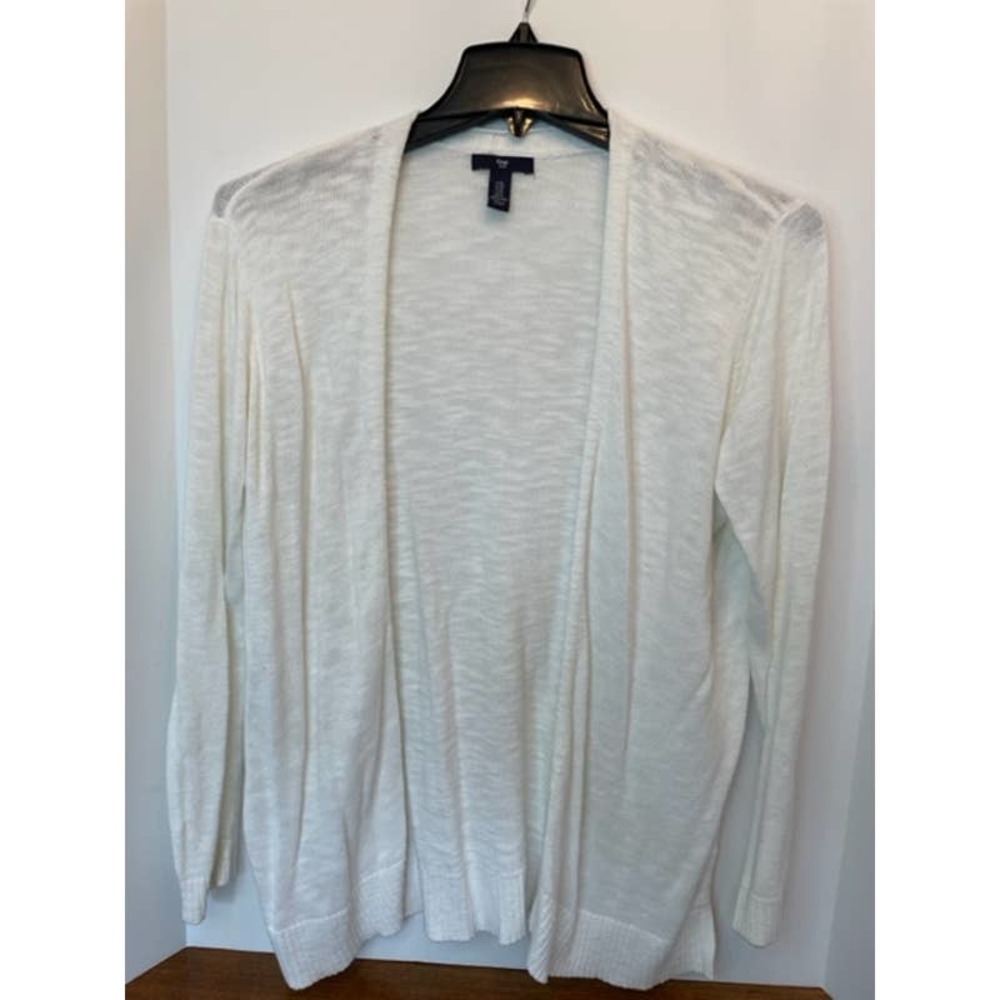 Gap White Cardigan XL Lightweight